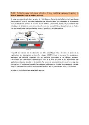 reseaux de capteur vehiculaire Book