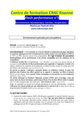 entrainement cycliste Book