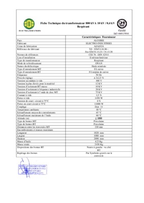 transformateur 800 kva schneider Book