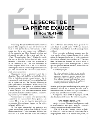 exaucee Book