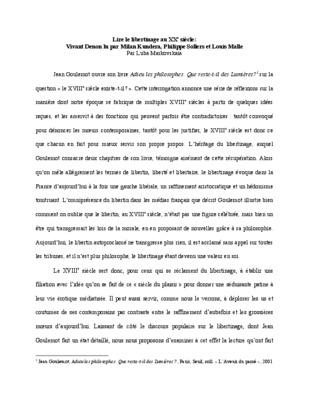 amour libertinage Book