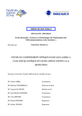 confinement quantique Book