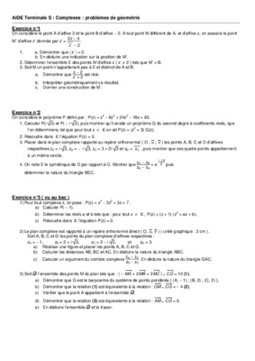problemes complexes Book