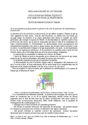 situations mathematiques integrantes pour collegiens Book