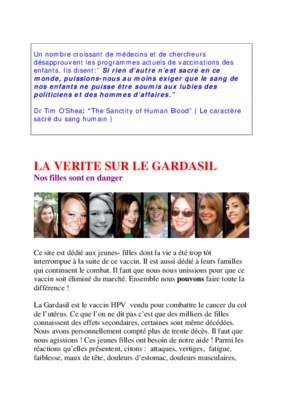 gardasil Book