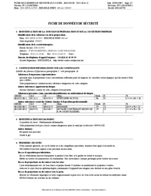 decapex gel fds Book