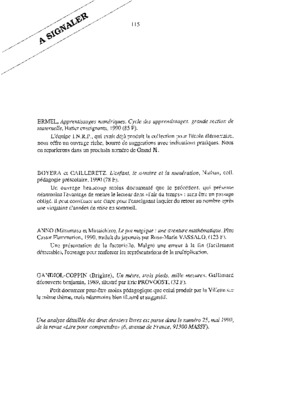 accompagnement des apprentissages Book