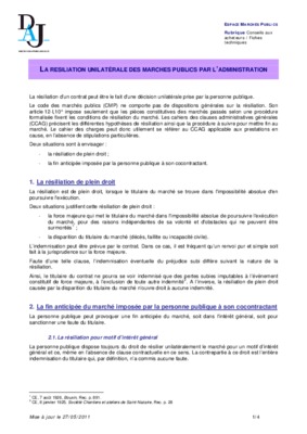 contrat de rsiliation Book