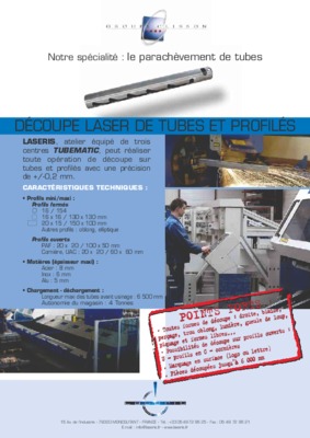 decoupe laser inox Book