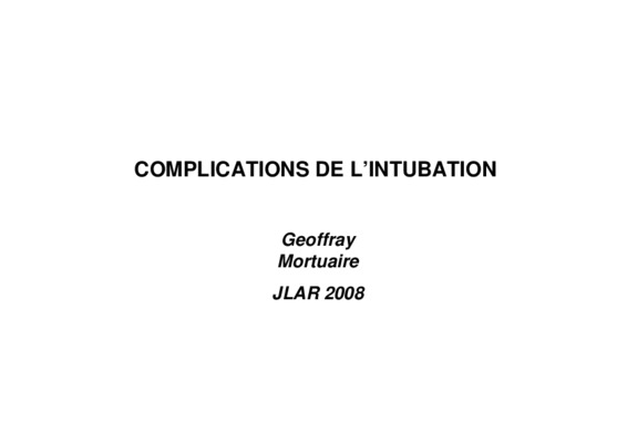 intubation Book