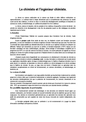 ingenieur chimiste Book