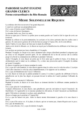 messe noir Book