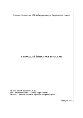 epistemique Book