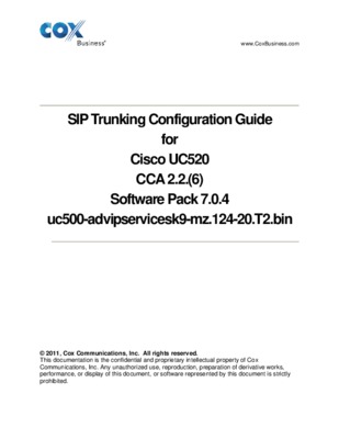 uc520 cli Book