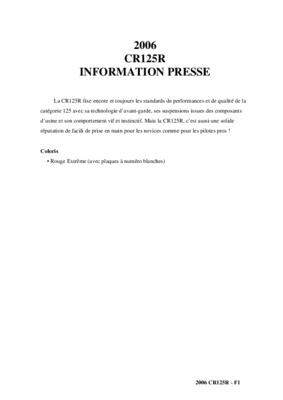 cr125r Book