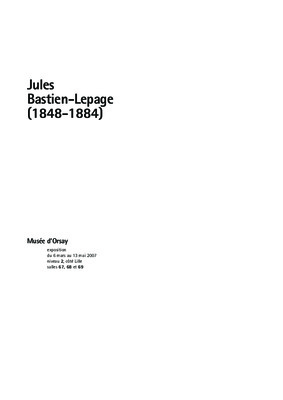 bastien lepage Book