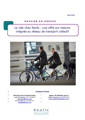 keolis velo Book