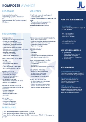 publication kompozer Book