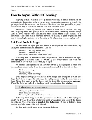argue Book