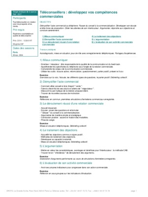 competences teleconseillers Book
