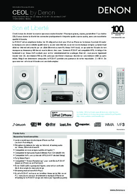 telecommande denon Book