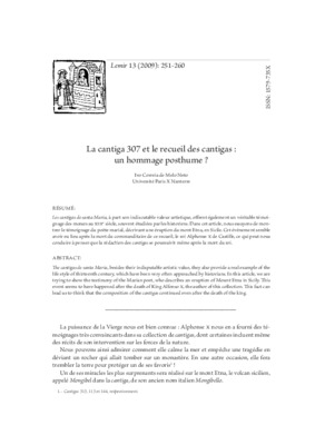 cantigas Book