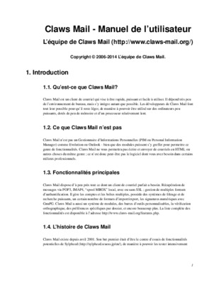 claws Book