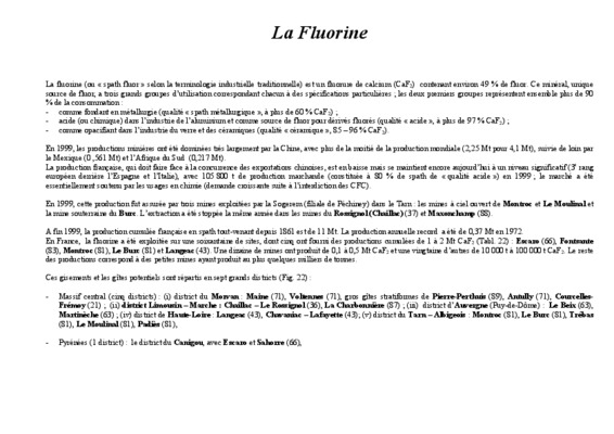 traitement de fluorine Book