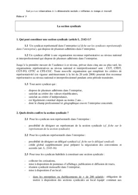 represant syndicale Book