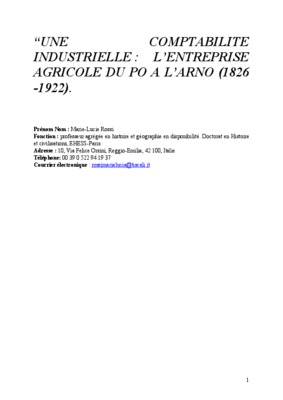 comptabilite agricole sep 1 Book