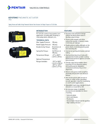 single acting pneumatic valve 1 4 turn Book