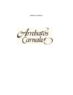 arrebatos carnales Book