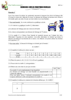 fonctions usuelles exercices maths sup Book
