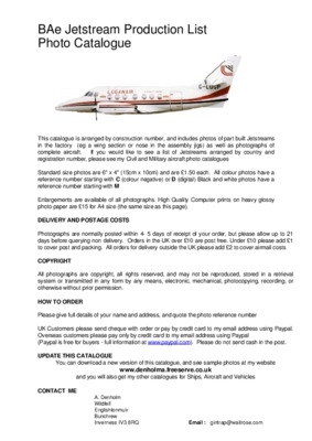 jetstream Book