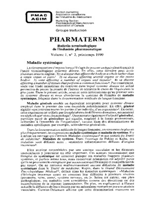 maladie systemiques Book