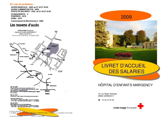 livret d_accueil salaries Book