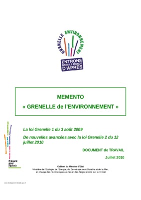 grenelle memento etancheite Book