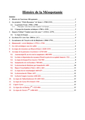 histoire archi mesopotamie Book