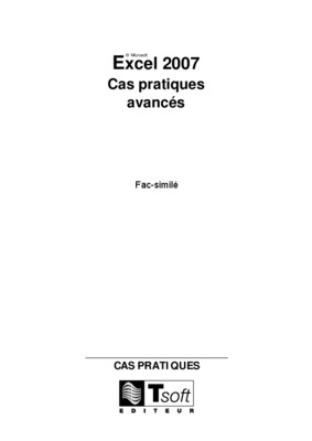fontion avances excel Book