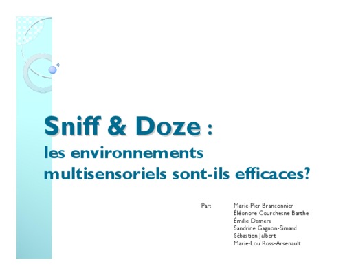 sniff Book