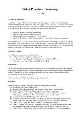 procedure etalonnage compteur Book