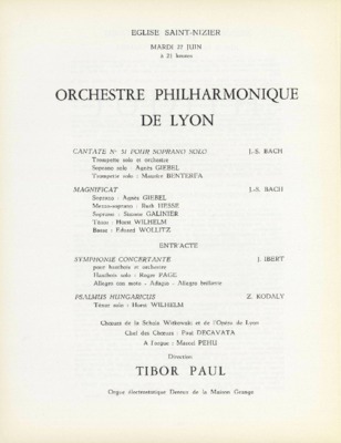 philharmonique Book