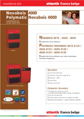 novabois 4030 Book