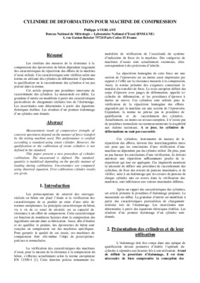deformation d_un cylindre creux en l Book