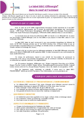 effinergie Book