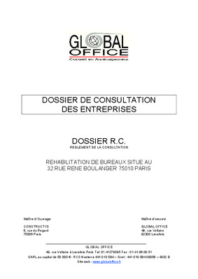 consultation dossier Book