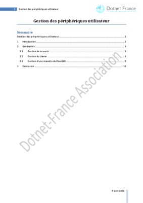 gestion des peripheriques Book