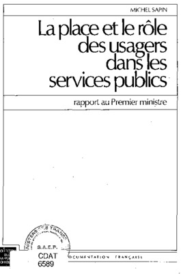 delgation de services public Book