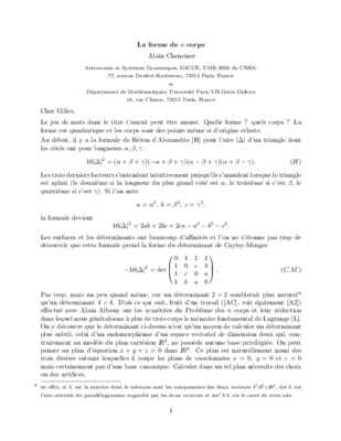 chenciner Book