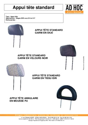appui tete mercedes Book
